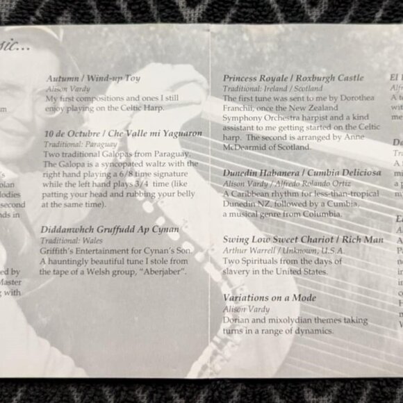 Vintage harping on CD – Alison Vardy – © 1999 - Picture 5 of 9